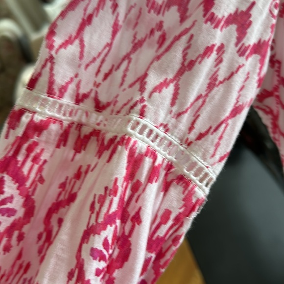 Tommy Bahama Ikat Tropics Dress Cover Up-Passion Pink - M - excellent condition - Picture 10 of 14